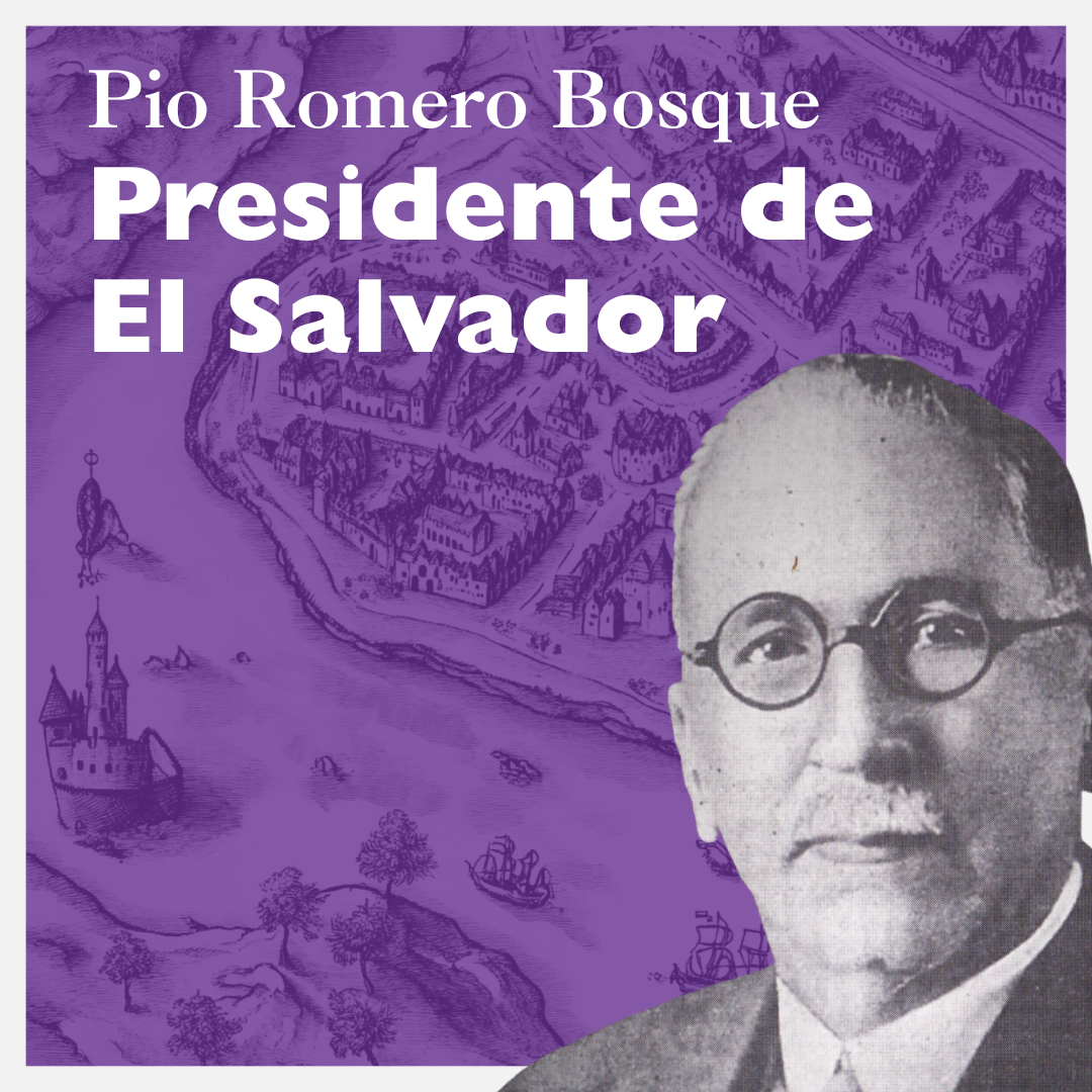 Pio Romero Bosque, presidente de El Salvador.